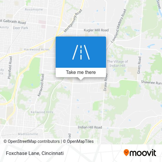 Mapa de Foxchase Lane