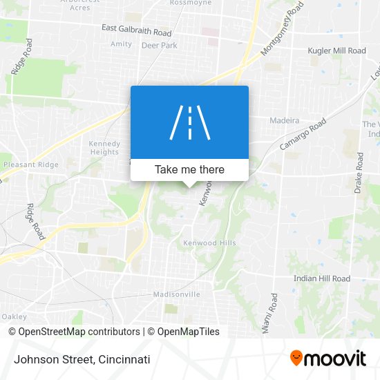 Mapa de Johnson Street