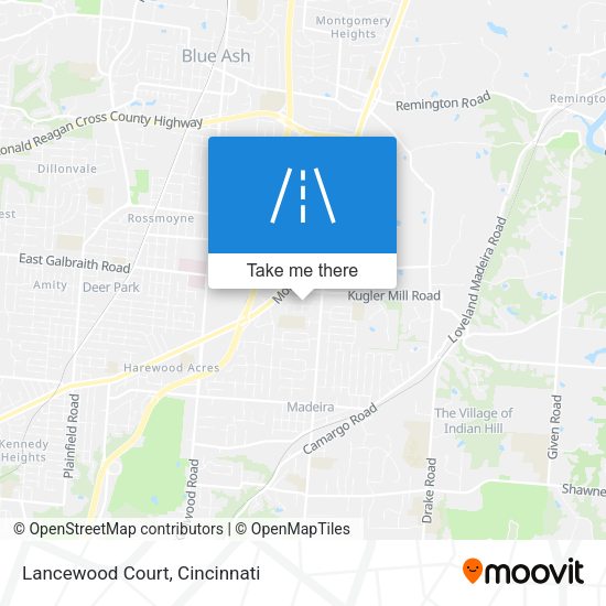 Mapa de Lancewood Court