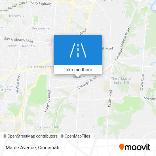 Mapa de Maple Avenue