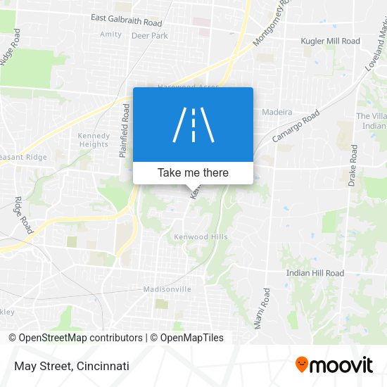 Mapa de May Street