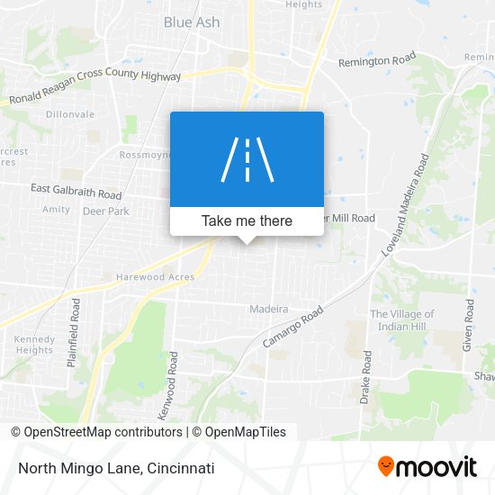 Mapa de North Mingo Lane