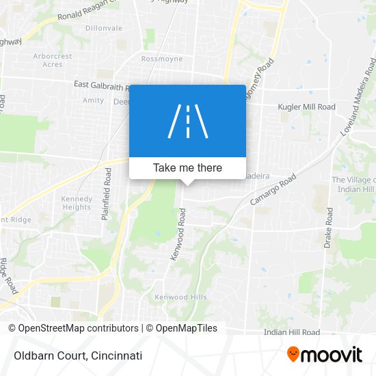 Mapa de Oldbarn Court