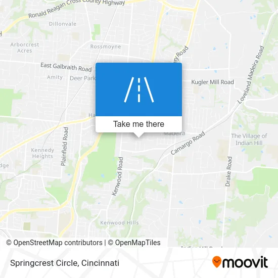 Springcrest Circle map