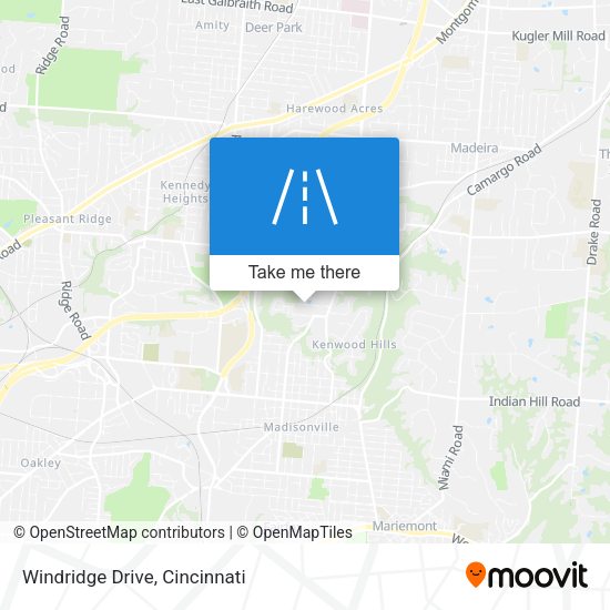 Mapa de Windridge Drive