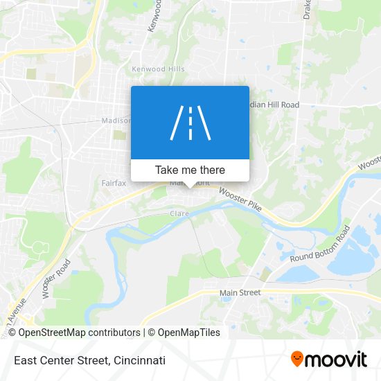 Mapa de East Center Street