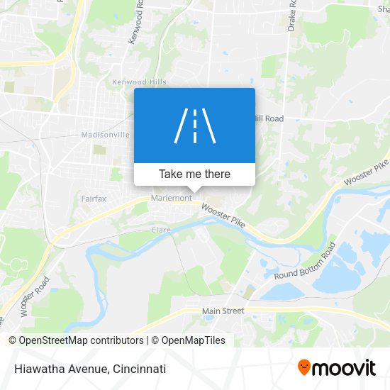 Hiawatha Avenue map