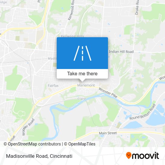 Madisonville Road map