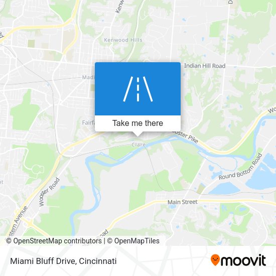 Mapa de Miami Bluff Drive