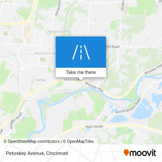 Mapa de Petoskey Avenue