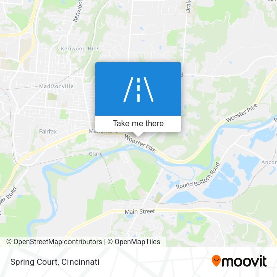 Mapa de Spring Court