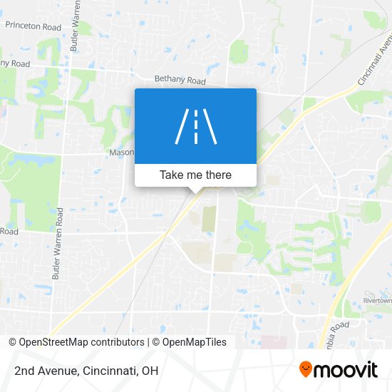 Mapa de 2nd Avenue