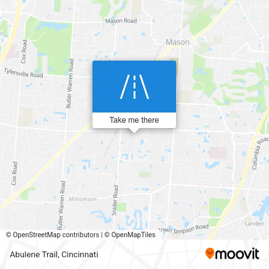 Abulene Trail map