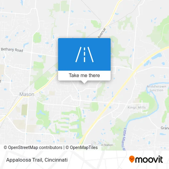 Appaloosa Trail map