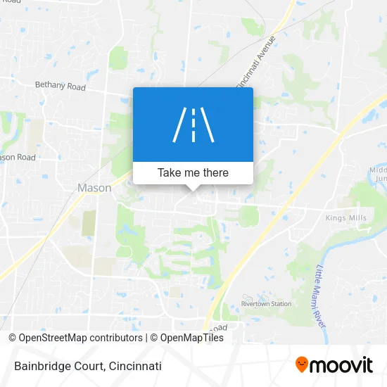 Bainbridge Court map