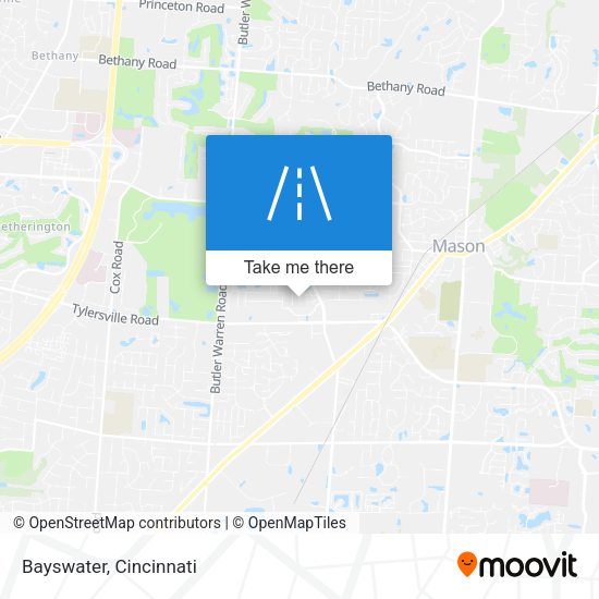 Mapa de Bayswater