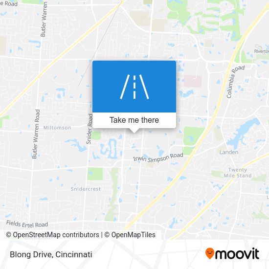 Blong Drive map