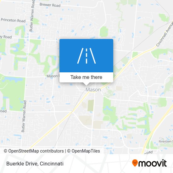 Mapa de Buerkle Drive