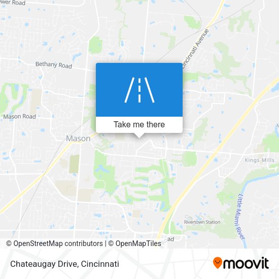 Chateaugay Drive map