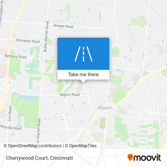 Cherrywood Court map