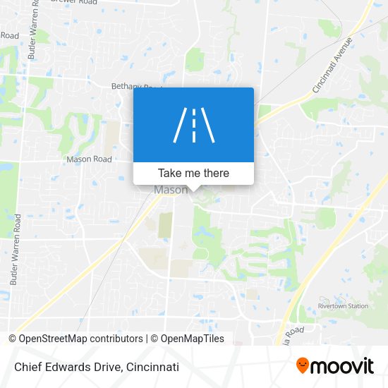 Mapa de Chief Edwards Drive