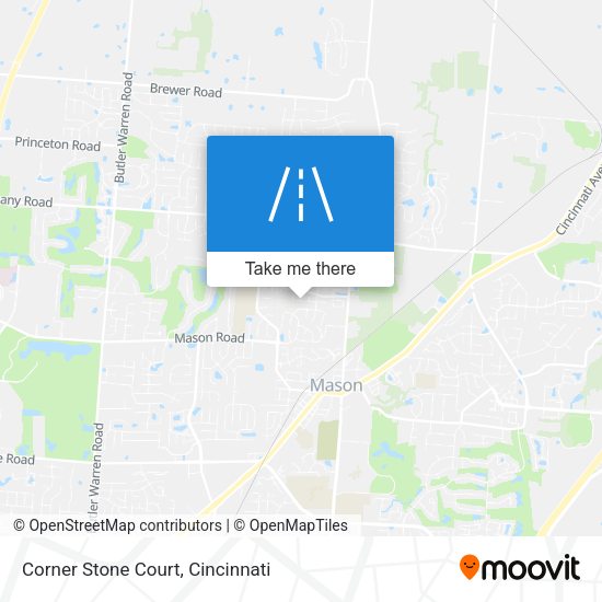 Corner Stone Court map