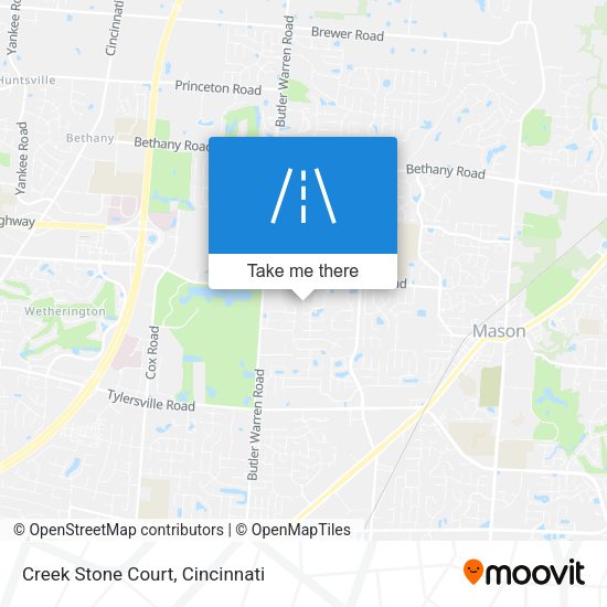 Mapa de Creek Stone Court