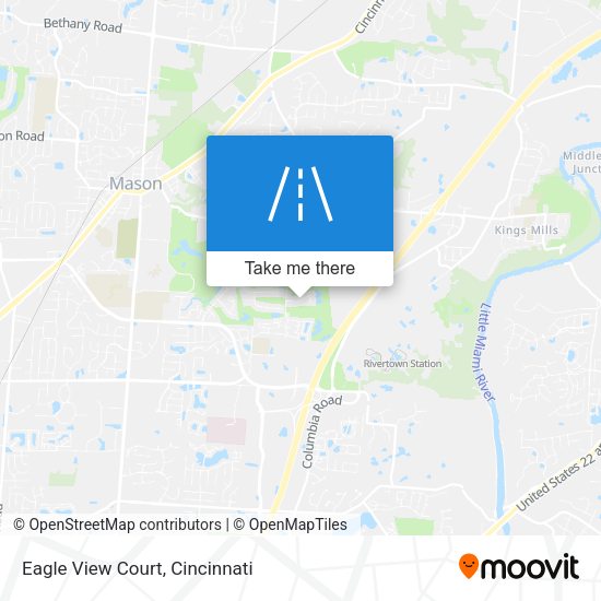 Eagle View Court map