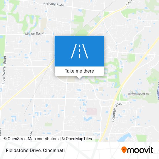 Mapa de Fieldstone Drive