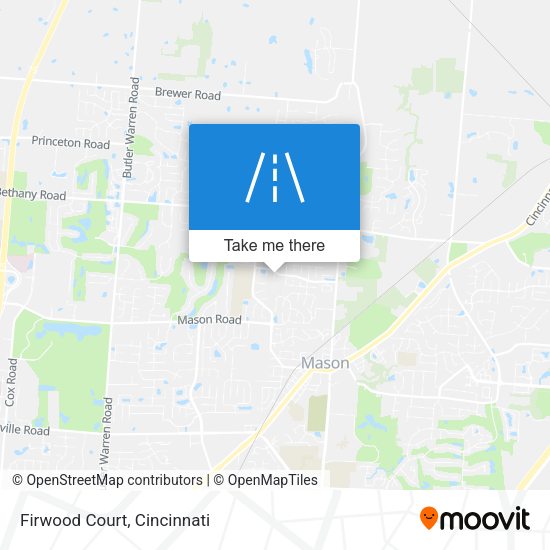 Mapa de Firwood Court