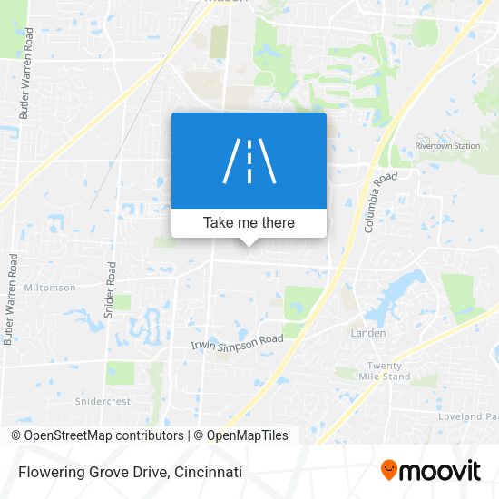 Flowering Grove Drive map