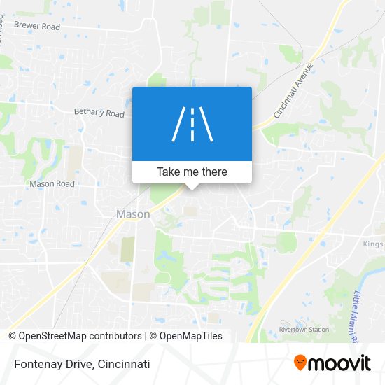 Mapa de Fontenay Drive