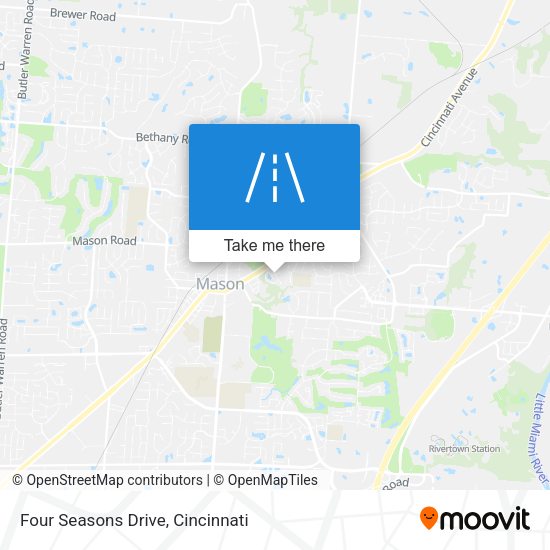 Four Seasons Drive map