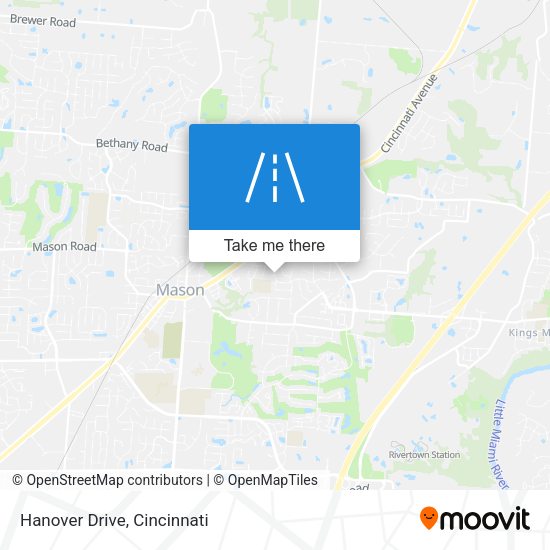 Mapa de Hanover Drive