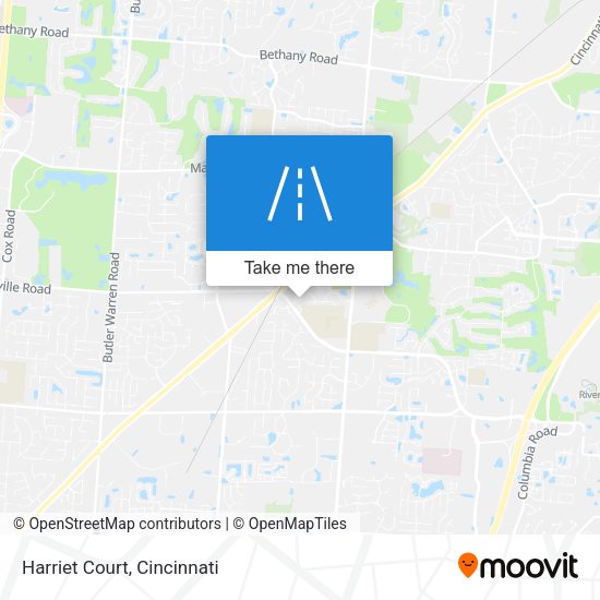 Mapa de Harriet Court