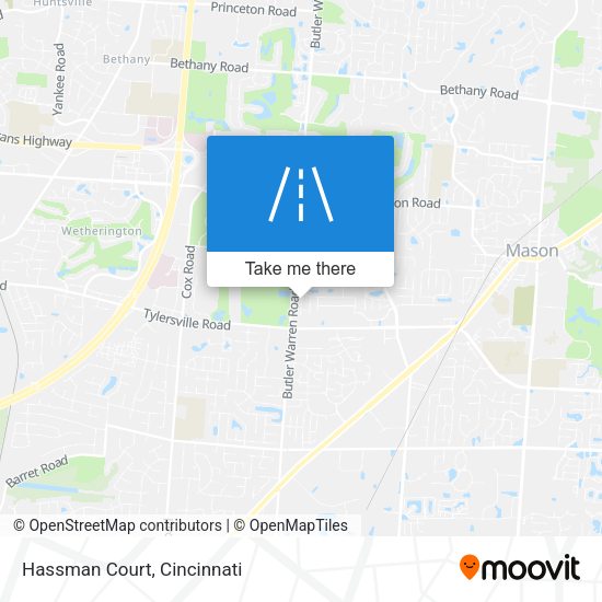 Mapa de Hassman Court