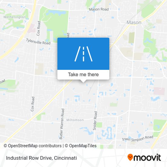 Mapa de Industrial Row Drive