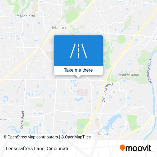 Mapa de Lenscrafters Lane
