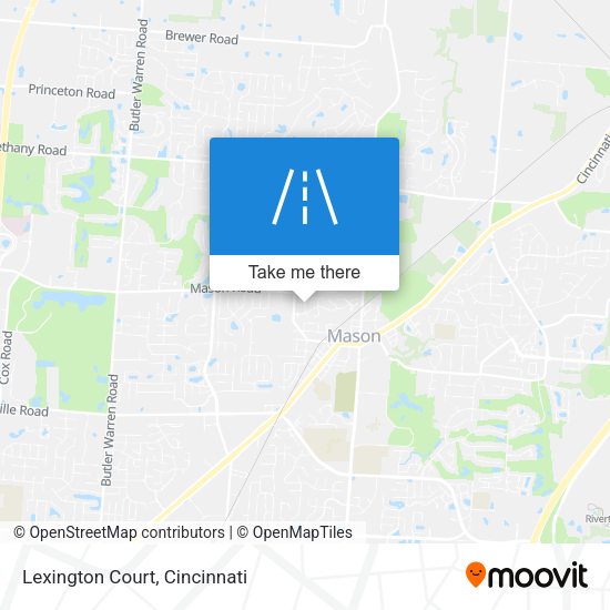 Lexington Court map