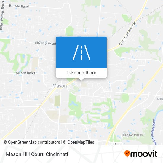 Mason Hill Court map
