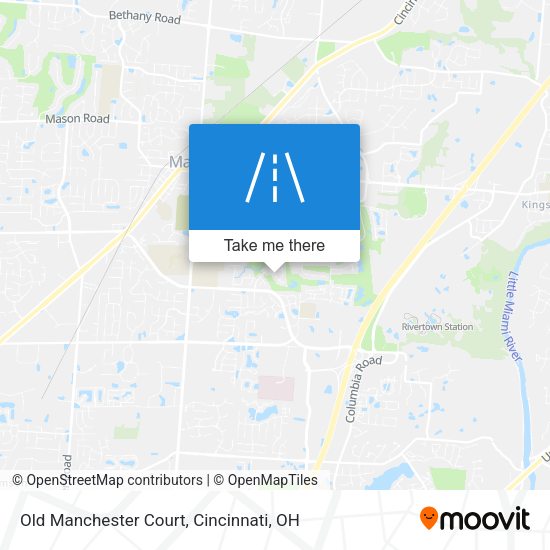 Mapa de Old Manchester Court