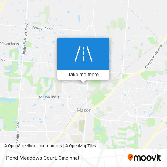 Mapa de Pond Meadows Court