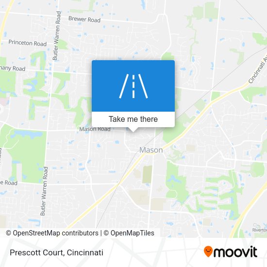 Mapa de Prescott Court