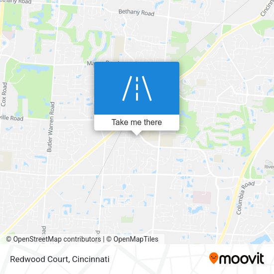 Mapa de Redwood Court