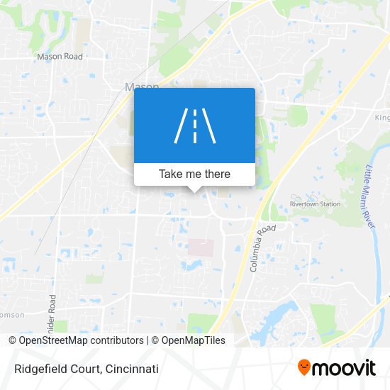 Ridgefield Court map