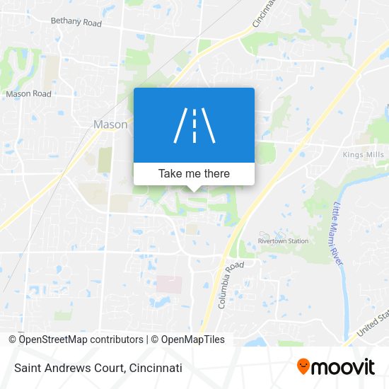 Mapa de Saint Andrews Court
