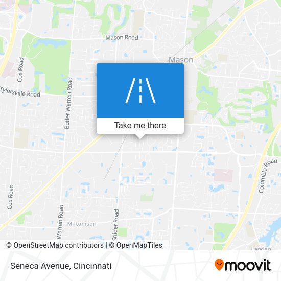 Mapa de Seneca Avenue
