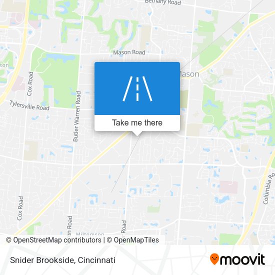 Snider Brookside map