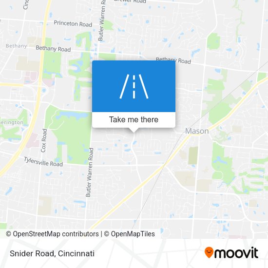 Mapa de Snider Road