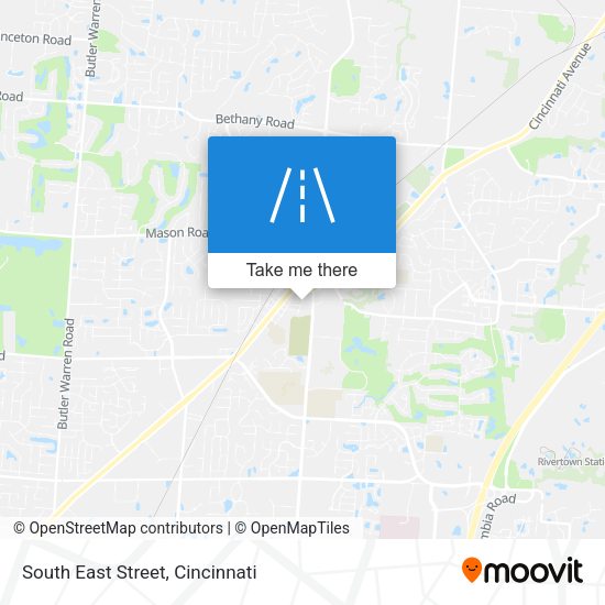 Mapa de South East Street